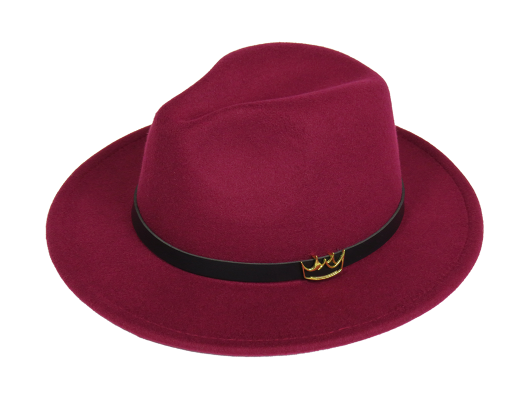 Mercy Fedora (Wine) | lavishblanc display picture 3