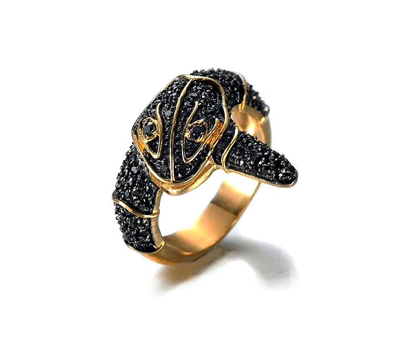 Black Mamba Ring - lavishblanc